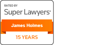 JAMES_HOLMES_15Years Badge Rated BySuper Lawers
